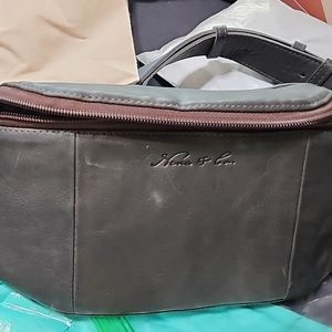 Nena Slate Manny Pack with Matching Pom